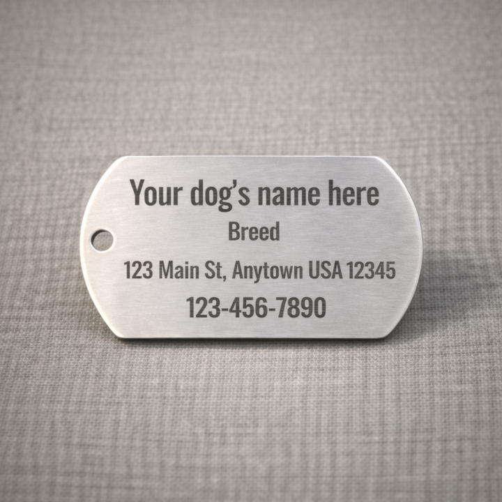Custom Pet Tags